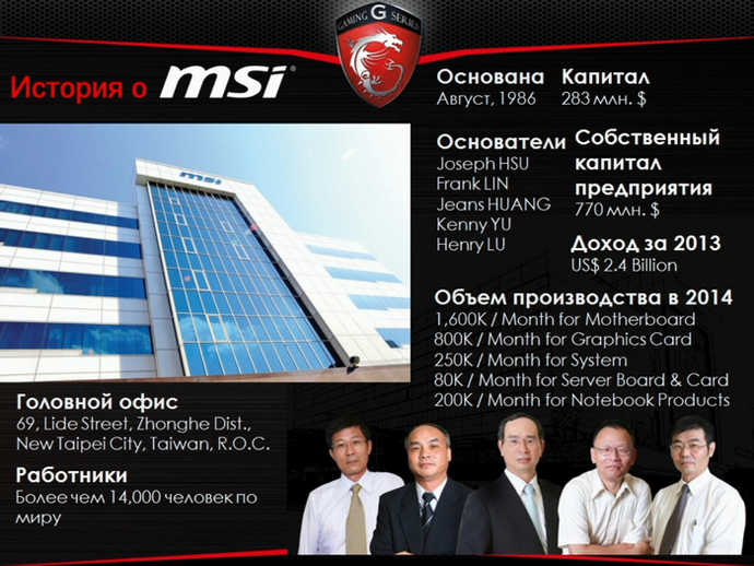 история msi