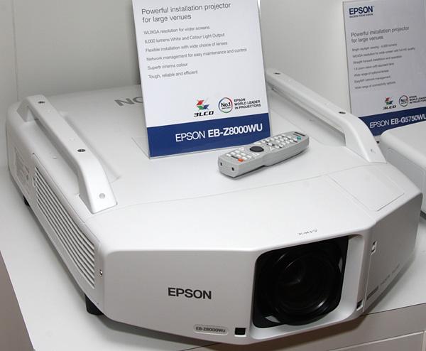 Инсталляционный проектор Epson EB-Z8000WU Инсталляционный проектор Epson EB-Z8000WU