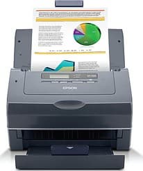 Цветной двусторонний сканер Epson GT-S55. Цветной двусторонний сканер Epson GT-S55.