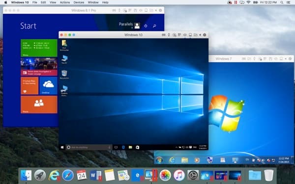 Скриншот Parallels Desktop 11