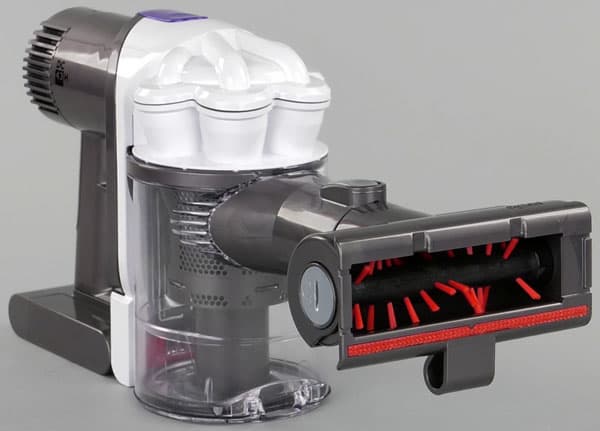 Пылесос Dyson DC43H Mattress, вид спереди Пылесос Dyson DC43H Mattress, вид спереди