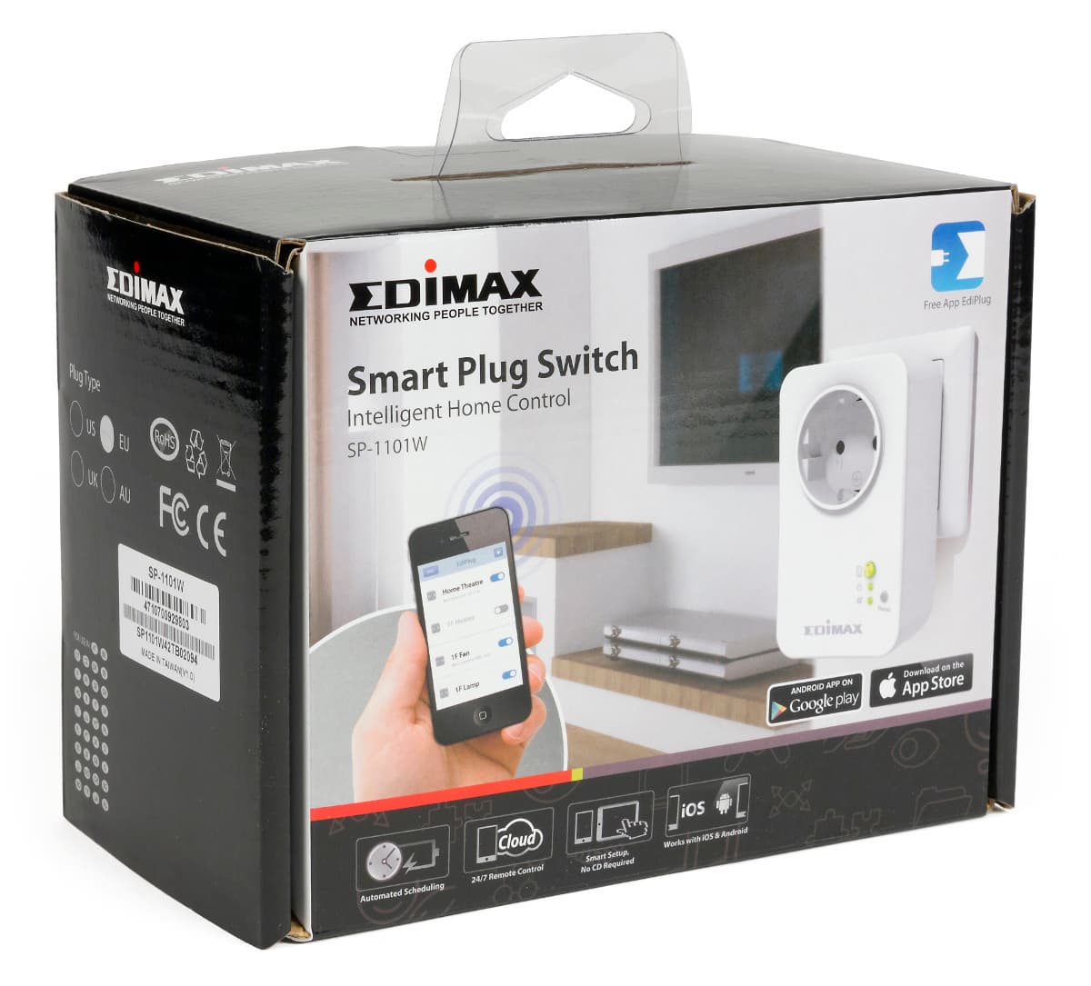 Упаковка Edimax SP-1101W