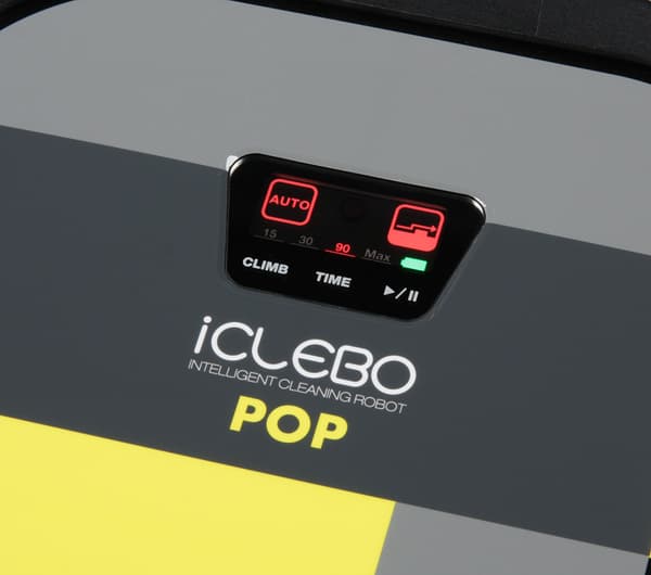 iClebo Pop, контрольная панель iClebo Pop, контрольная панель