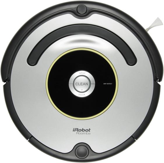 Робот-пылесос iRobot Roomba 630, вид сверху Робот-пылесос iRobot Roomba 630, вид сверху