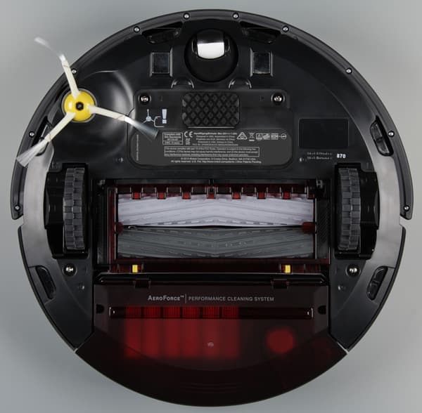 робот-пылесос iRobot Roomba 870, вид снизу робот-пылесос iRobot Roomba 870, вид снизу