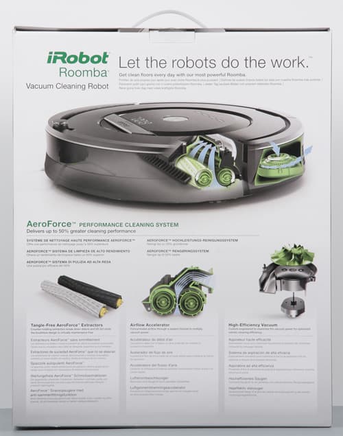 робот-пылесос iRobot Roomba 870, коробка робот-пылесос iRobot Roomba 870, коробка