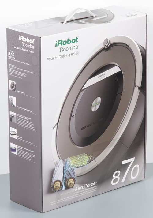 робот-пылесос iRobot Roomba 870, коробка робот-пылесос iRobot Roomba 870, коробка