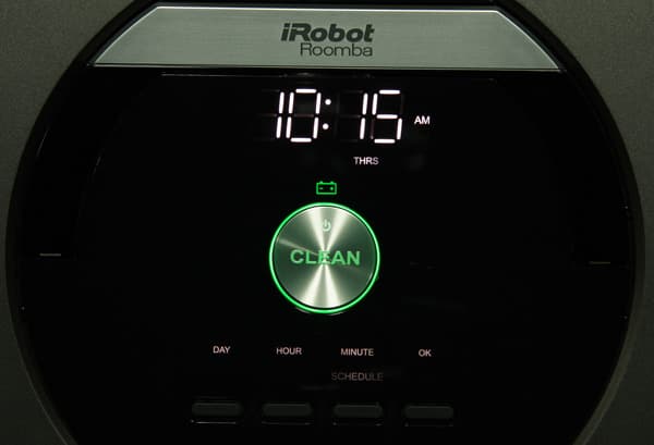 робот-пылесос iRobot Roomba 870, контрольная панель робот-пылесос iRobot Roomba 870, контрольная панель