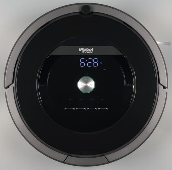 Робот-пылесос iRobot Roomba 880, вид сверху Робот-пылесос iRobot Roomba 880, вид сверху