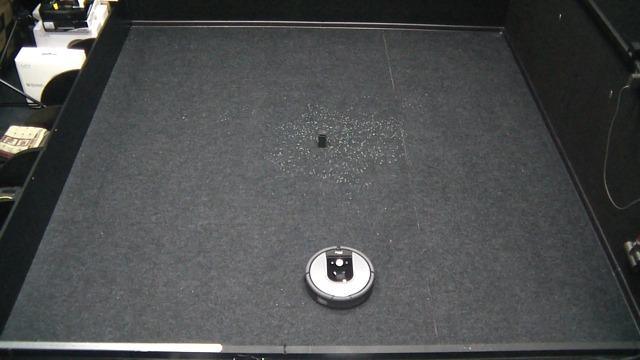 робот-пылесос iRobot Roomba 960, тест уборки робот-пылесос iRobot Roomba 960, тест уборки