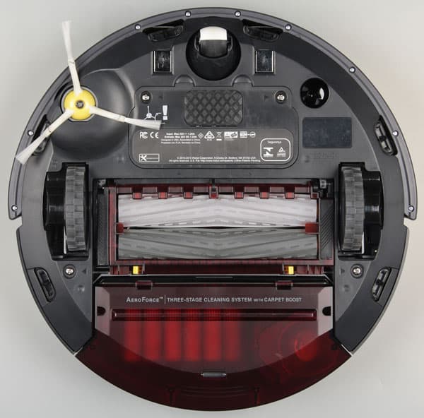 робот-пылесос iRobot Roomba 980, вид снизу робот-пылесос iRobot Roomba 980, вид снизу