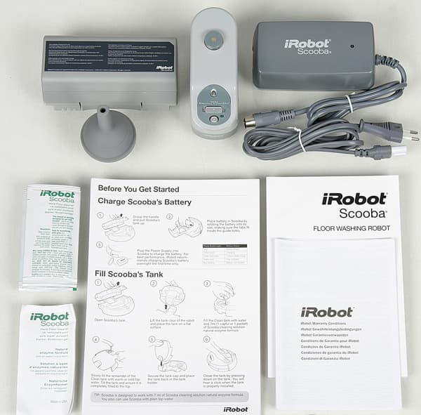 Моющий робот-пылесос iRobot Scooba 390, аксессуары Моющий робот-пылесос iRobot Scooba 390, аксессуары
