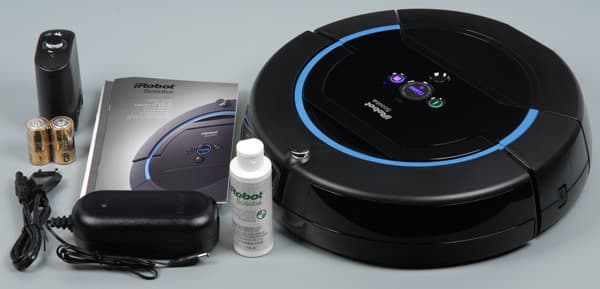 Моющий робот-пылесос iRobot Scooba 450, аксессуары