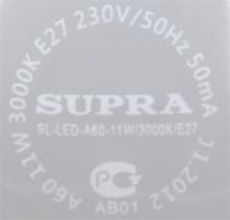 Supra SL-LED-A60-11W/3000/E27