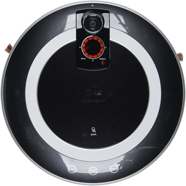 Робот-пылесос LG VR5901LVM, вид сверху Робот-пылесос LG VR5901LVM, вид сверху