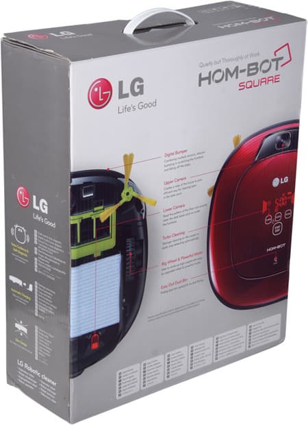 Робот-пылесос LG VR6270LVM, коробка Робот-пылесос LG VR6270LVM, коробка