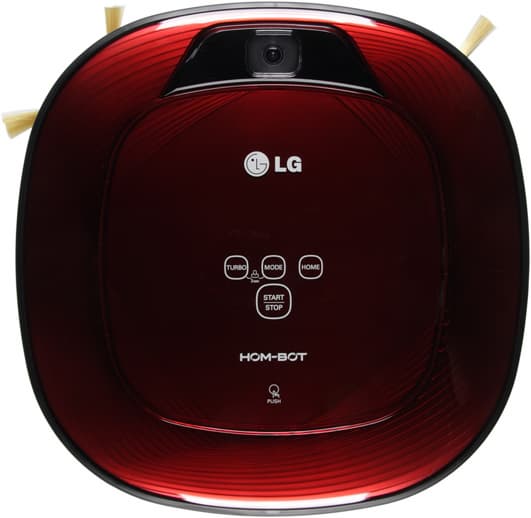Робот-пылесос LG VR6270LVM, вид сверху Робот-пылесос LG VR6270LVM, вид сверху