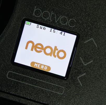 Neato Botvac D85. Меню