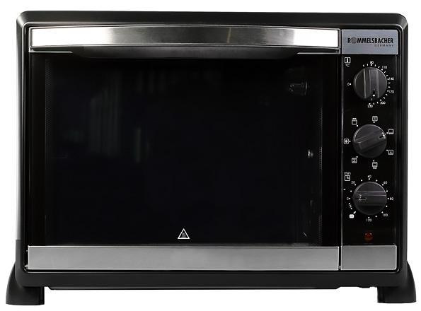 Компактная электрическая духовка Rommelsbacher BG 1550 с грилем и конвекцией