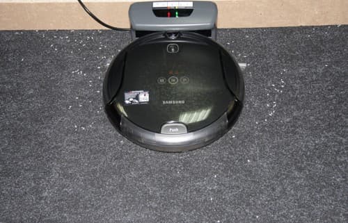 Робот-пылесос Samsung Navibot S Pop-Out (SR10F71UB), тест уборки Робот-пылесос Samsung Navibot S Pop-Out (SR10F71UB), тест уборки