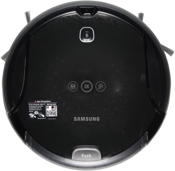Робот-пылесос Samsung Navibot S Pop-Out (SR10F71UB), вид сверху Робот-пылесос Samsung Navibot S Pop-Out (SR10F71UB), вид сверху
