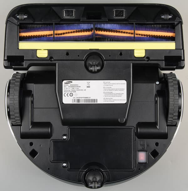 Samsung Powerbot SR20H9050U, вид снизу Samsung Powerbot SR20H9050U, вид снизу