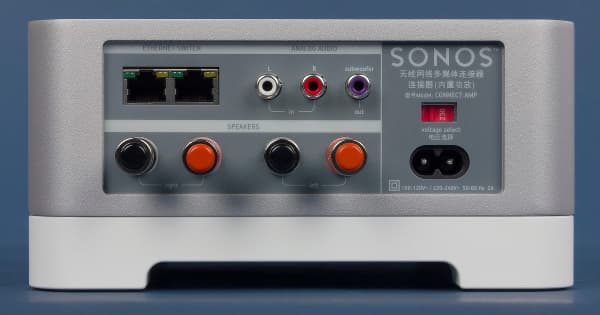 Внешний вид Sonos Connect:Amp Внешний вид Sonos Connect:Amp