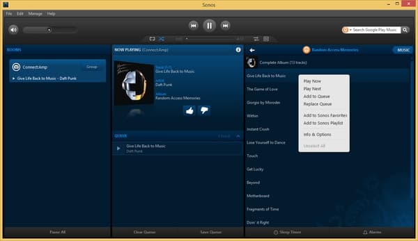 Программное обеспечение Sonos Controller Программное обеспечение Sonos Controller