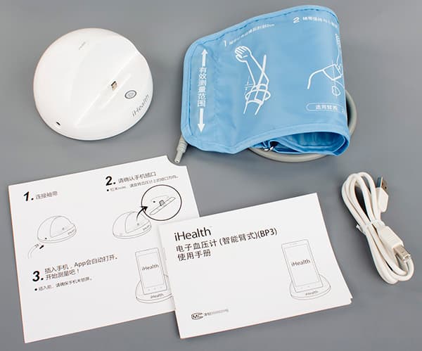 Комплект поставки Xiaomi iHealth Комплект поставки Xiaomi iHealth