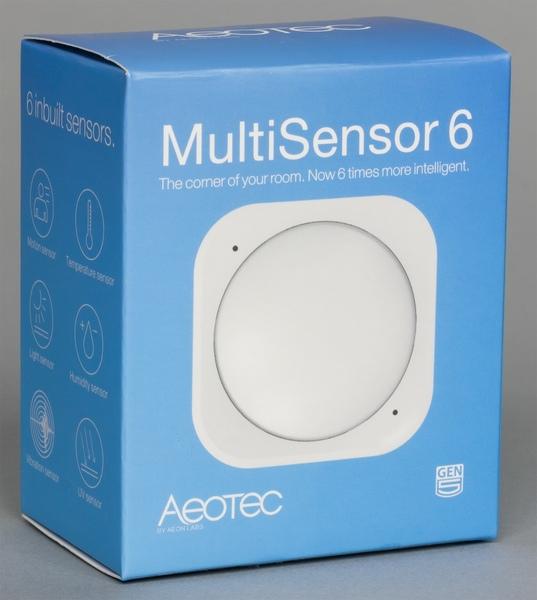 Упаковка Aeotec MultiSensor 6 (ZW100-C) Упаковка Aeotec MultiSensor 6 (ZW100-C)