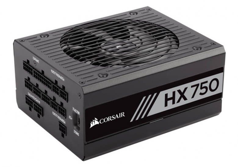 HX750 — полностью модульный блок питания мощностью 750 Вт