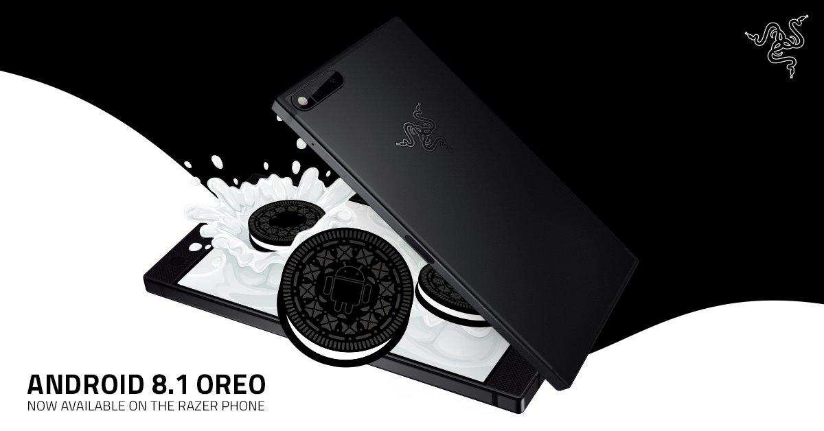 Смартфон Razer Phone обновили до Android 8.1 Oreo