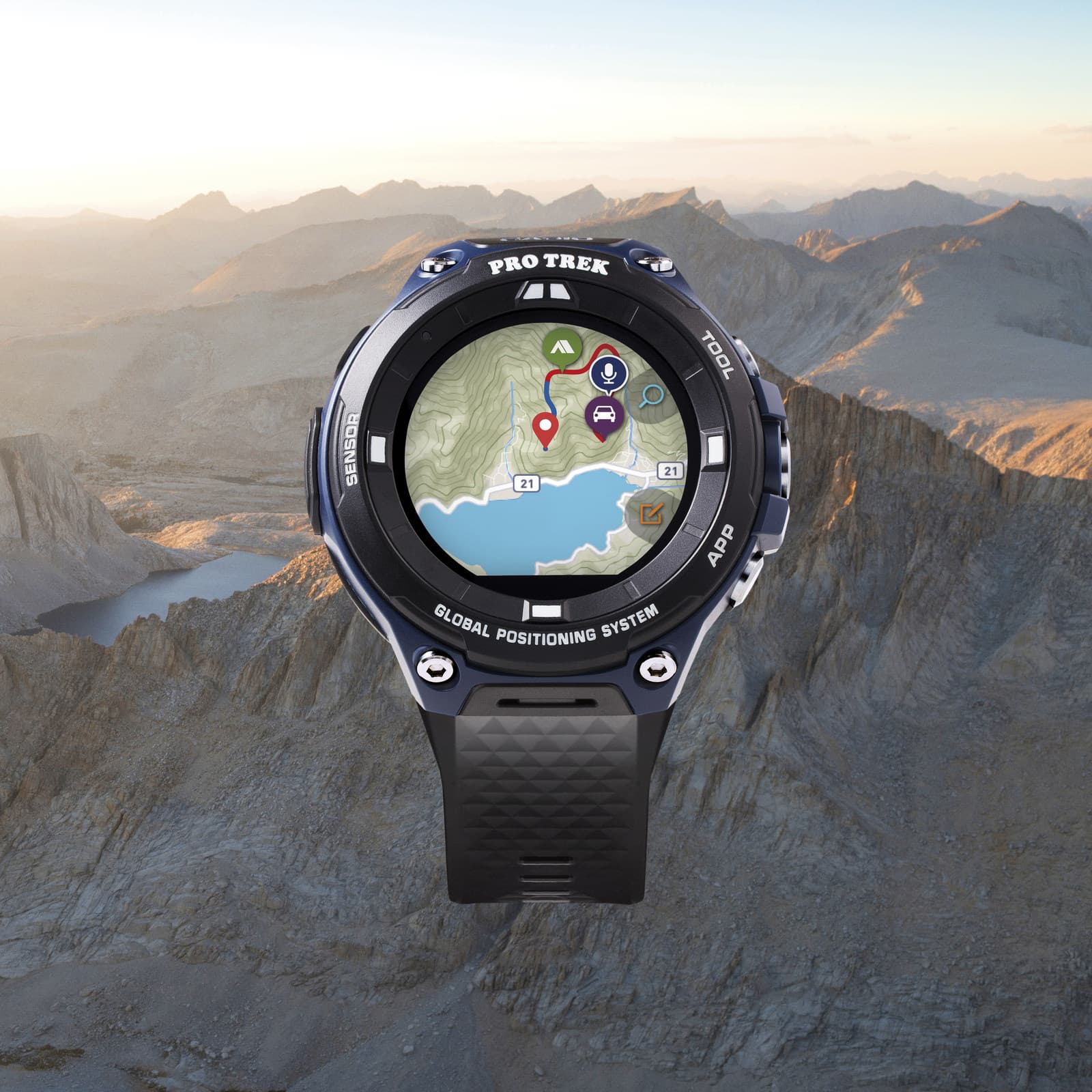 Casio Pro Trek WSD-F20A — всё те же уникальные защищённые умные часы, но теперь на 100 долларов дешевле