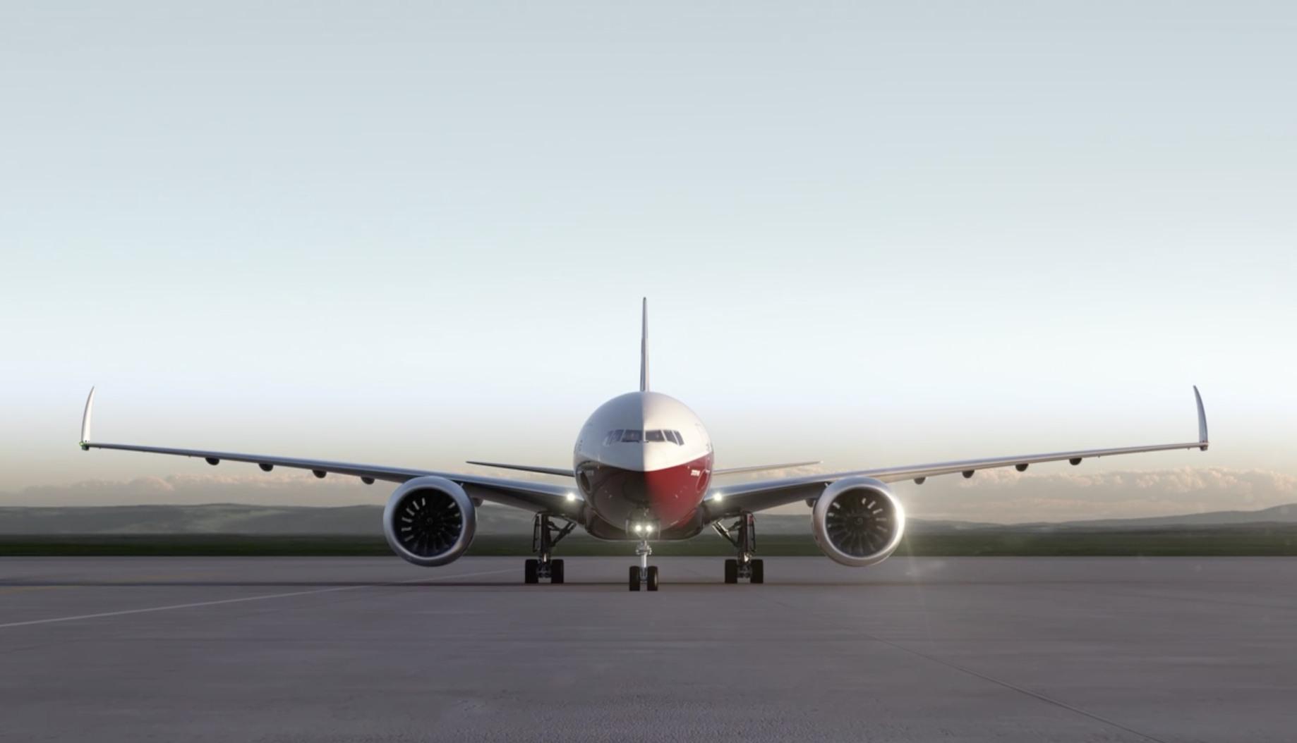 Агентство FAA разрешило складные крылья на пассажирском самолете Boeing 777X