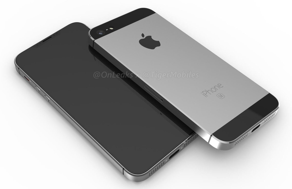 Видеоролик демонстрирует трехмерную модель смартфона iPhone SE 2