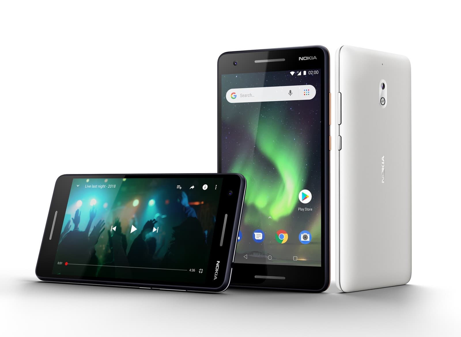 Представлены смартфоны Nokia 2.1, Nokia 3.1 и Nokia 5.1