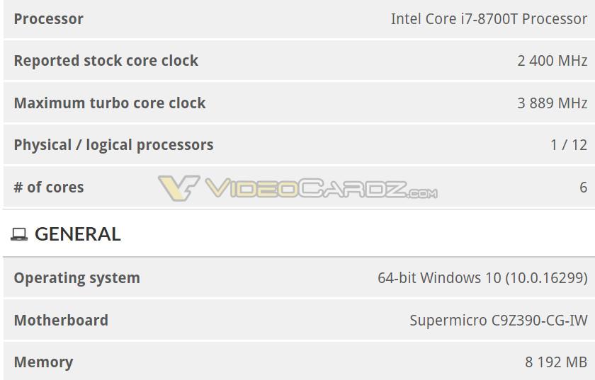 Подтверждено, что чипсет Intel Z390 поддерживает процессоры Coffee Lake и Cannon Lake