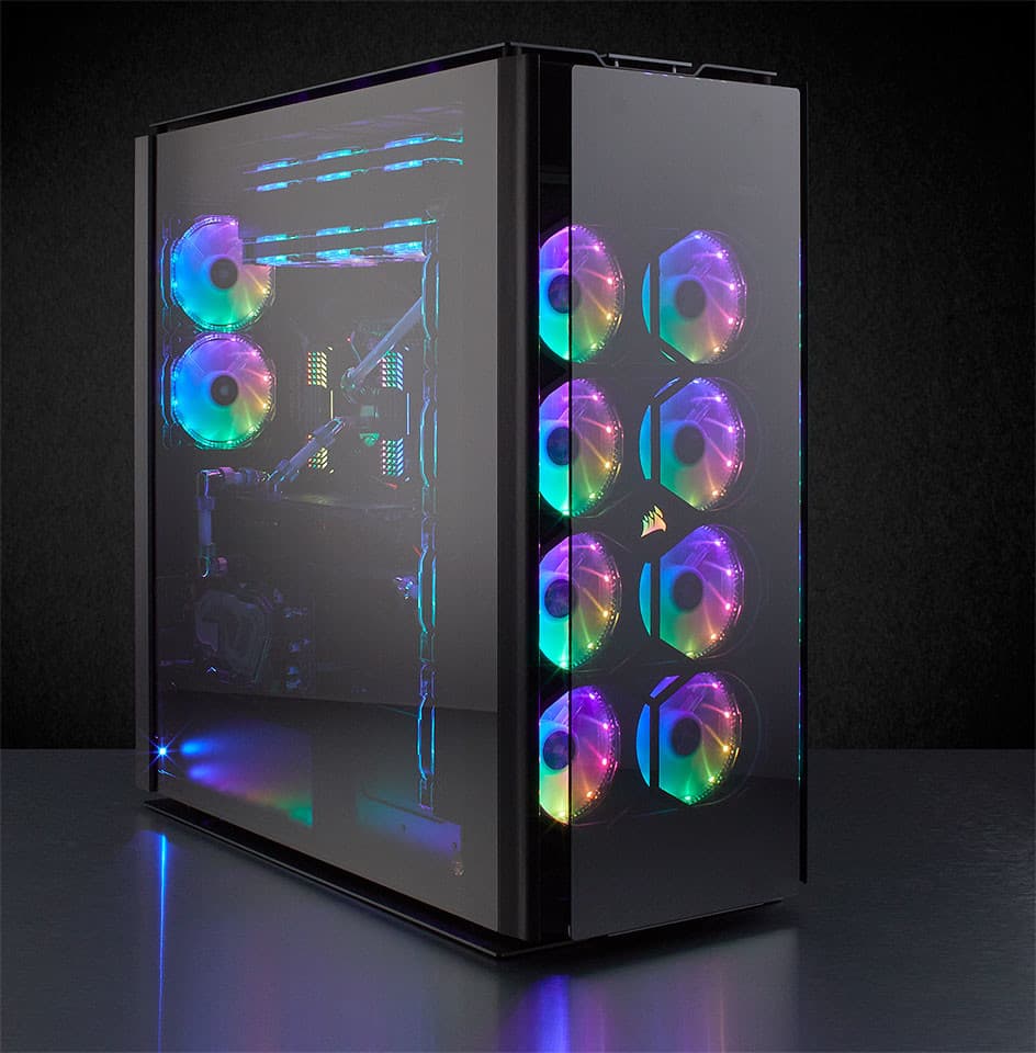 В корпусе Corsair Obsidian 1000D категории super-tower можно собрать две системы одновременно