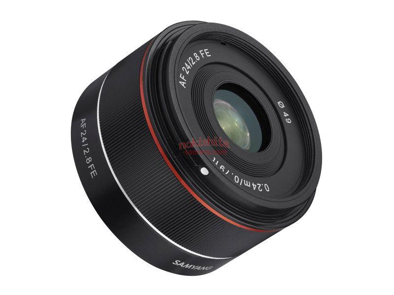 Появились первые изображения объектива Samyang AF 24mm F2.8 FE