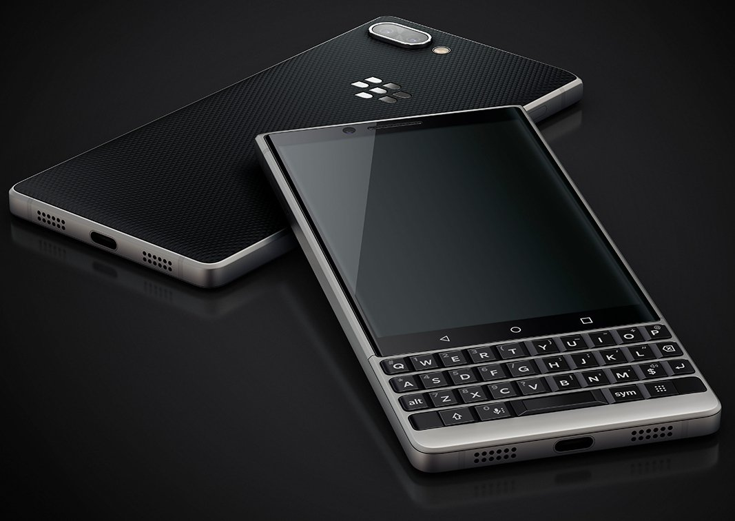 Кнопочный смартфон BlackBerry KEY<SUP>2</SUP> предстал на официальных изображениях