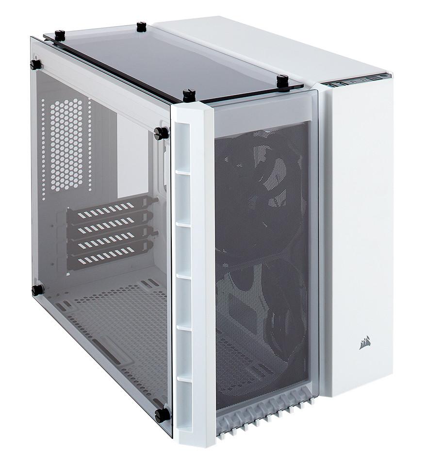 Для корпусов Corsair Crystal 280X и 280X RGB выбрано необычное дизайнерское решение