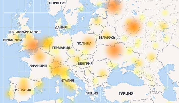 Со всего мира поступают сообщения о проблемах в работе Telegram