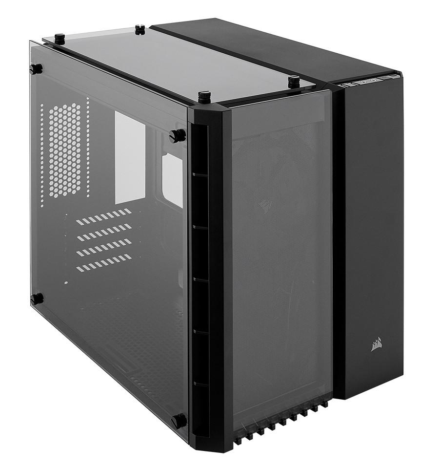 Для корпусов Corsair Crystal 280X и 280X RGB выбрано необычное дизайнерское решение