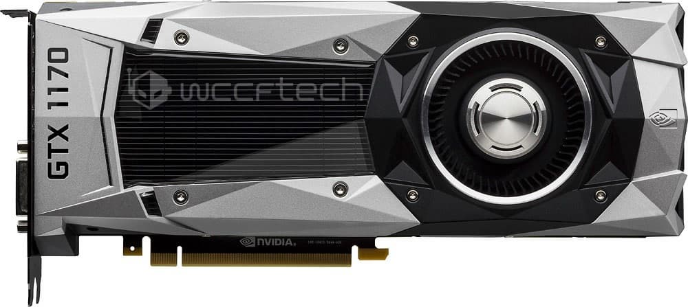 Согласно утечке, видеокарта GeForce GTX 1170 превзойдёт по производительности GTX 1080 Ti