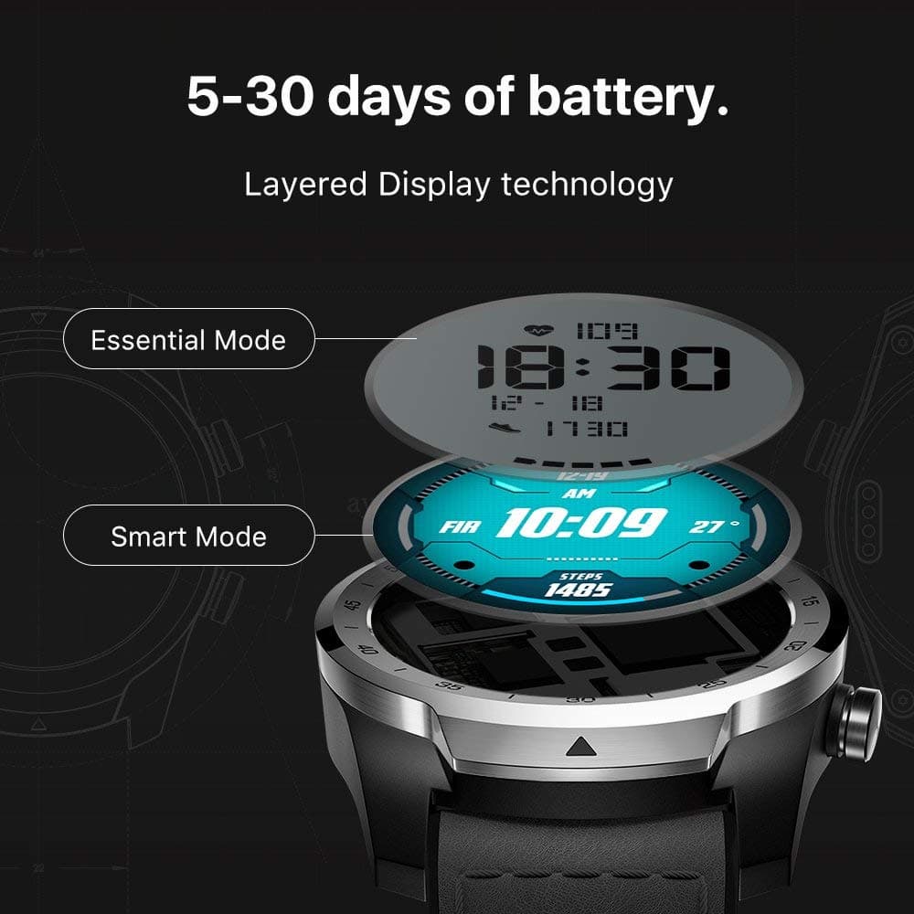 Умные часы Ticwatch Pro с двойным экраном могут купить не все