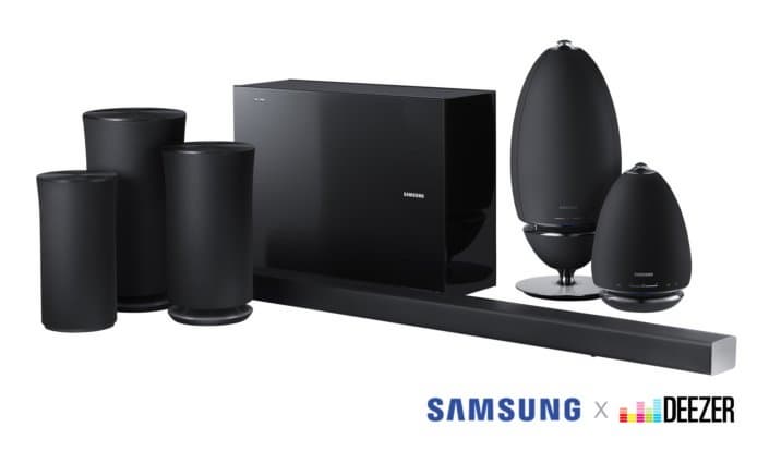 Samsung добавляет поддержку Deezer HiFi в некоторые саундбары и беспроводные колонки
