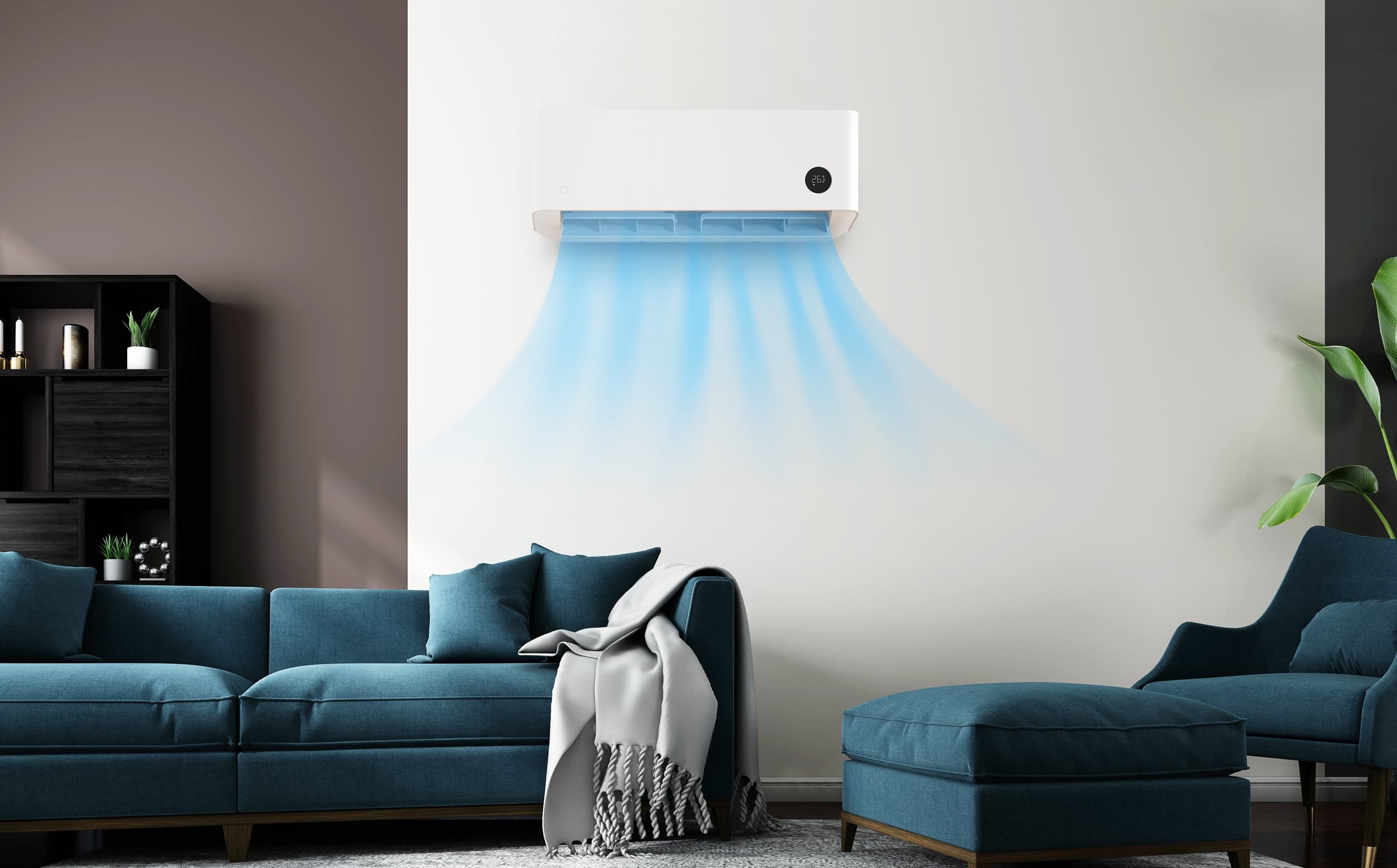 Кондиционер Xiaomi Mijia Smart Air Conditioner, которым можно управлять с помощью смартфона, стоит $325
