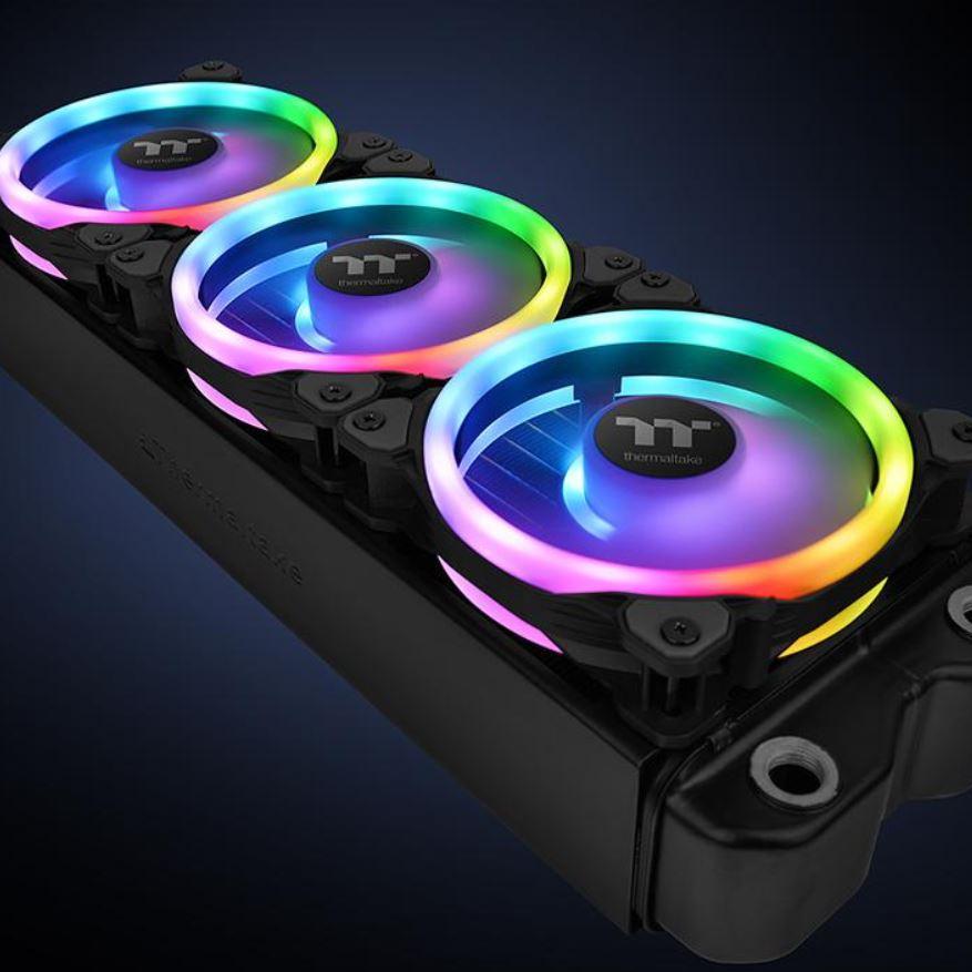 Вентилятор Thermaltake Riing Trio 12 RGB Radiator Fan TT Premium Edition будет поддерживать Alexa