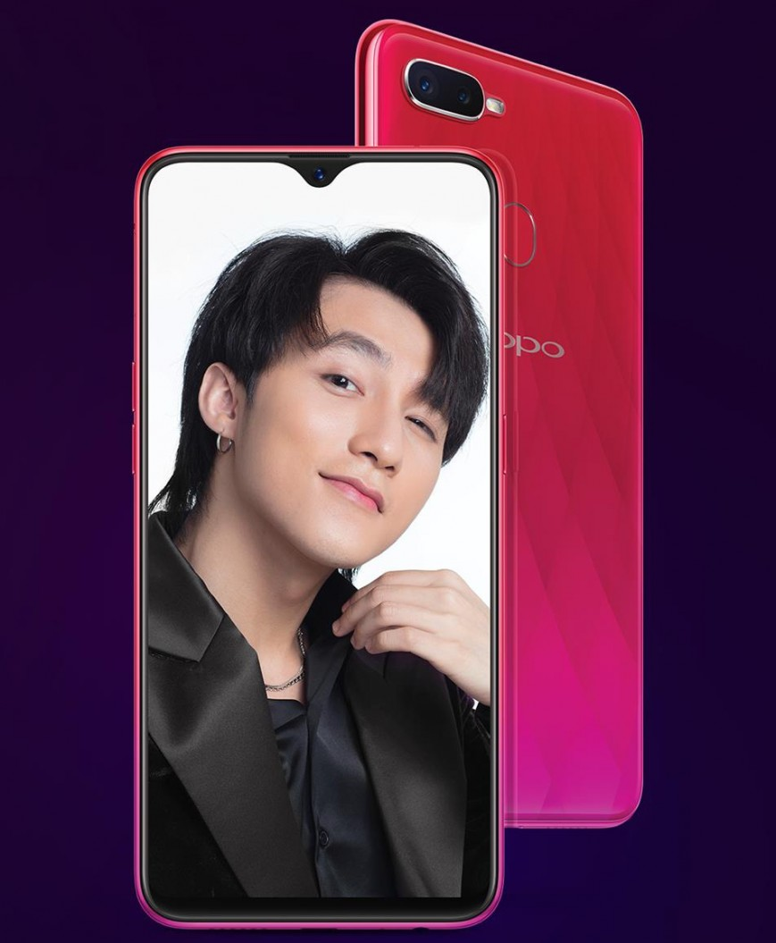 Селфи-эксперт Oppo F9 Pro получил экран Waterdrop и быструю зарядку VOOC Flash Сharge