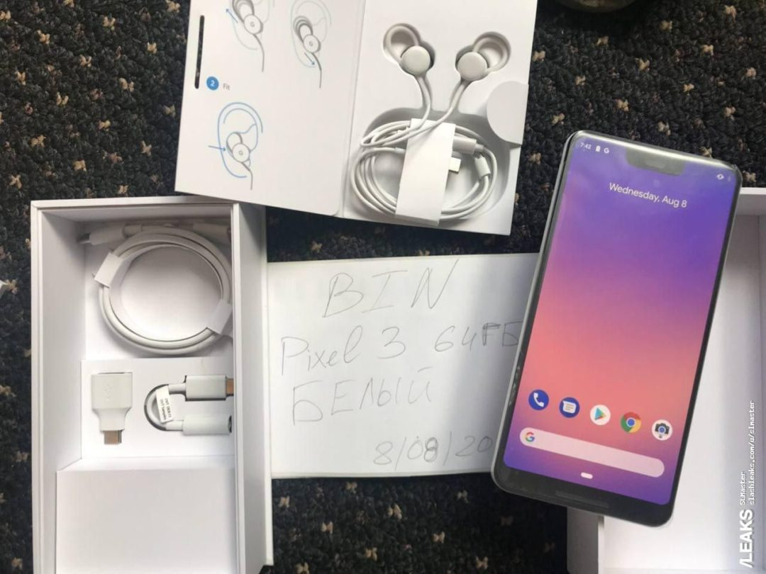 Видео дня: распаковка Google Pixel 3 XL